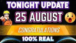 25 AUGUST 2024 🔥 FREE FIRE NEW EVENT | UPCOMING UPDATE IN FREE FIRE | TONIGHT UPDATE OF FREE FIRE