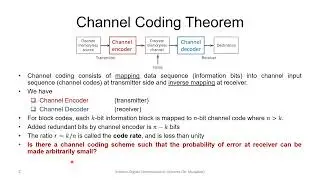 Channel Coding Theorem