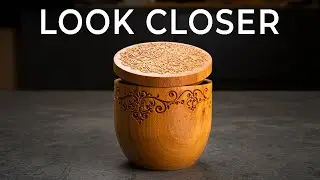 Making a Lidded Box with Unexpected Details | Woodturning