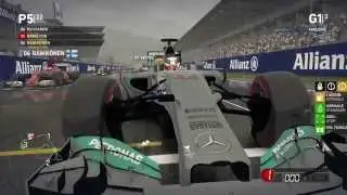F1 2014 - Dry tyres on a wet track? AlexZafro Challenge