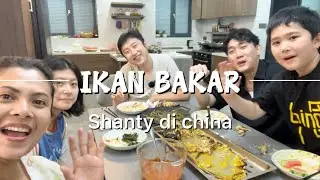 HABIS BENERIN RUMAH ADEK PULANG MASAK IKAN BAKAR PEDES MANIS,LIHAT RIAKSI KAMI MAKAN YOK