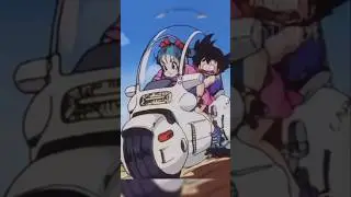 Kid #Goku Ride A Bike With Bulma To Find #Dragonball #animeadventure #dragonballsuper #dragonballz