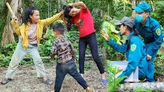 Local police help the girl capture the daughter of a child-kidnapping thug._Phan Thị Cương