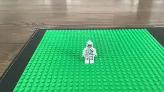Lego woody and glow and the dark mummy stop motion 