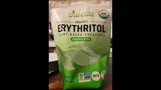 Durelite Organic Erythritol Plant Based Granulated Sweetener Review