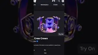 ( New Free Item ) How To Get Top Crew Crown ROBLOX ( 2025 ) DeanOfficial YT