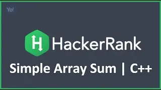 Simple Array Sum Hacker Rank Solution in C++