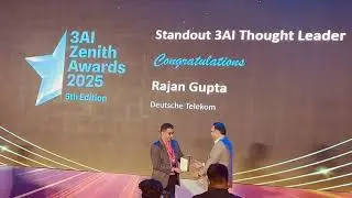 3AI Standout Thought Leader: Zenith Awards 2025