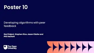 Poster 10: Ravi Rajani, Stephen Rice, Jason Clarke and Phil Hackett
