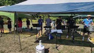Cage | Drumline Summer Camp Day 2 | Full Ensemble