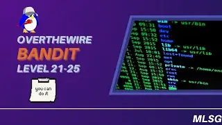 My OverTheWire Bandit 21-25