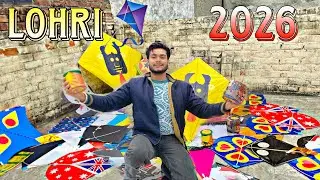 Lohri 2026 Celebration 🪁 | Kite Flying, Fun & Punjabi Vibes | Lohri Vlog