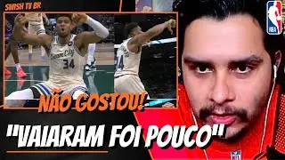 OLHA o que Giannis Antetokounmpo FALOU após VAIAS da torcida do Bucks 