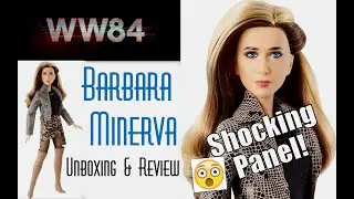 👑 Коллекционный мир Эдмонда 🌎: Распаковка и обзор куклы Барбары Минервы WW84 😲 ШОКИРУЮЩАЯ ГОСТЕВА...