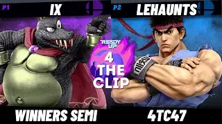 4TC47 - IX (Luigi, King K. Rool) Vs. lehaunts (Ryu, Kazuya) - Winners Semi-Final