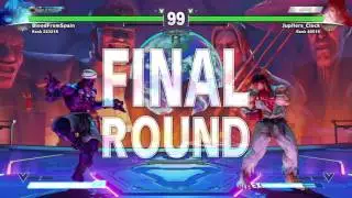 SFV - BloodFromSpain  (Dhalsim) Vs Jupiters_Clock (Ryu)