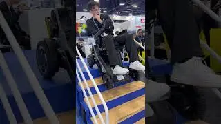 Stair-Climbing Wheelchair Demo &ndash; XSTO X12 in Action | CES 2026