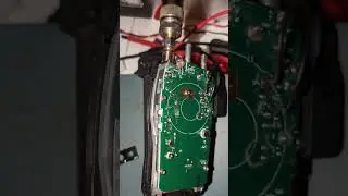 Baofeng BF-888 frequency adjustment trimmer, this one was miles off #hamradio #pmr446 #repairs