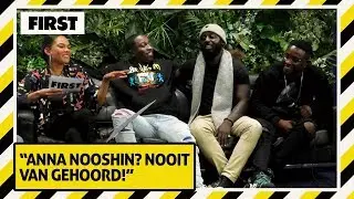 DE FELLAS, FAJAH & QUEEN OF JETLAGS spelen WIE BEN IK? | FIRST LIVE