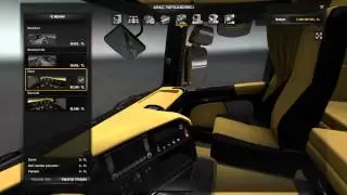 Ets  2 All trucks Gold Black İnterior  Racinghard