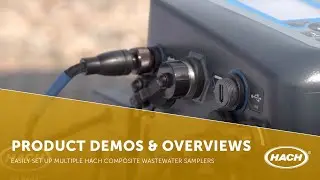 Detect SARS-CoV-2 and Monitor Wastewater on Campus with Hach Portable Samplers