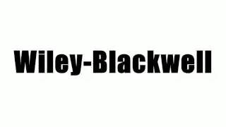 Wiley-Blackwell