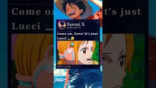 Zoro VS Lucci #nami #zoro #sanji #lucci #onepiece