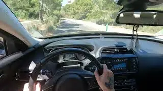 Jaguar Joyrides - Relaxation Experience in a Jaguar XE - ASMR POV Driving Spanish coast Part 1/2