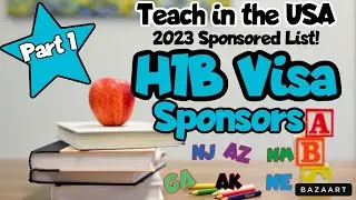 H1B Sponsored List for 2023! School Districts that Sponsored H1B Visa!