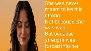 She Was Never Meant To Be This Strong | The Quiet Power of an Unbroken Woman | Emotional Story