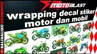 YAMAHA NMAX MOTOBLAST - Custom Decal Sticker Motor Terbaik di Bali