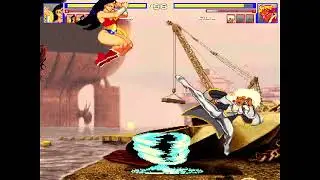 MUGEN Wonder Woman vs Marvel Comics (Storm)