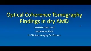 Optical coherence tomography findings in dry age-related macular degeneration