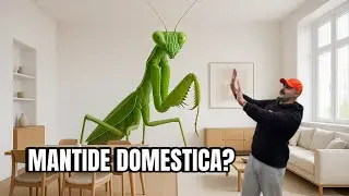 I had a MANTIS as a pet (for a short while...)