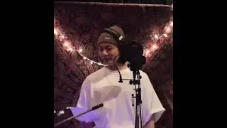 Jungkook recording Standing Next to You