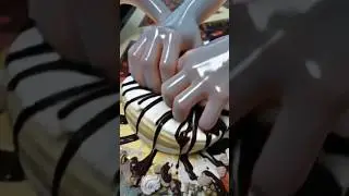 This is so satisfying🤯 #aiart #oddlymesmerizing #asmr #cake #satisfying #viral #viralvideo