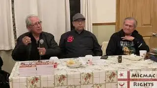 Albert Marshall Sr &ndash; Defending the Mi'kmaq right to fish! Nov 30, 2023