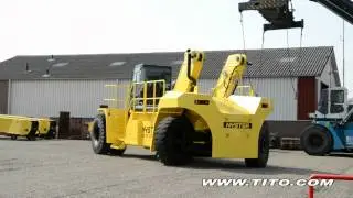 tito.com // B222 RS45-31CH Hyster reachstacker 2010 demo - www.tito.com