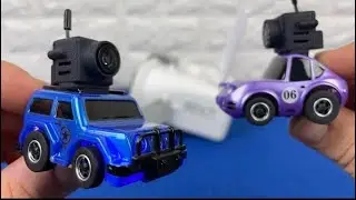 Micro Rc Car Fpv Jeep Snt 1:100 Q25  2000GT Mini  Camera Just Air Diatone