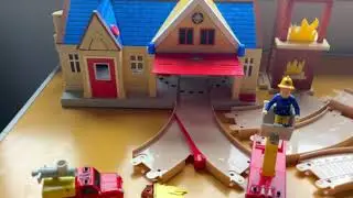 Chase Unboxes￼ Fireman Sam Track Set