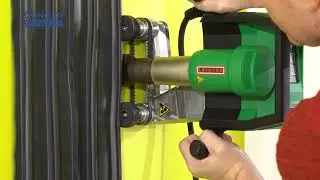 Ứng Dụng h&agrave;n M&agrave;ng HDPE, TPO, PVC, FTO, Waterstop Unidrive 500 Leister