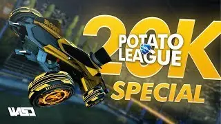 POTATO LEAGUE 20k SPECIAL | Rocket League Funny Moments & Fails