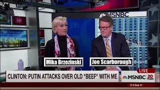 Hillary Redirects Blame For Trump's Election Win - Morning Joe