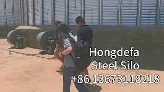 Steel Silo from Hongdefa Unmatched Strength for Grain Storage | Ultimate Storage Solution #silo