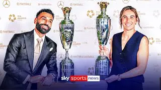 Liverpool's Mo Salah and Arsenal's Mariona Caldentey win PFA Player of the Year awards