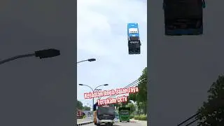 Strange Highway Incident Caught on CCTV - Bus Simulator Indonesia #bussid