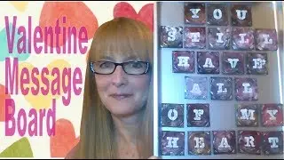 Love Notes   DIY Valentines Day Message Board   Upcycle Design Lab