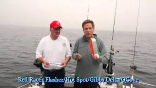 Downrigger Salmon Fishing