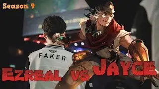 Faker - Ezreal vs Jayce Mid - Patch 9.19 LoL Season 9 KR Ranked | League of Legends Replays