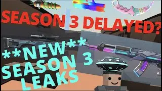 Krunker SEASON 3 DELAYED??? **NEW** Season 3 Leaks & Price Predictions Krunker.io